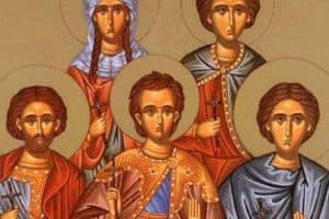Άγιοι Πέτρος, Διονύσιος, Ανδρέας, Παύλος, Χριστίνα, Ηράκλειος, Παυλίνος και Βενέδιμος οι Μάρτυρες